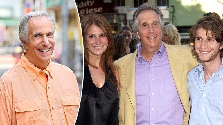 Henry Winkler confesses the simple secret to his five decades of successful parenting