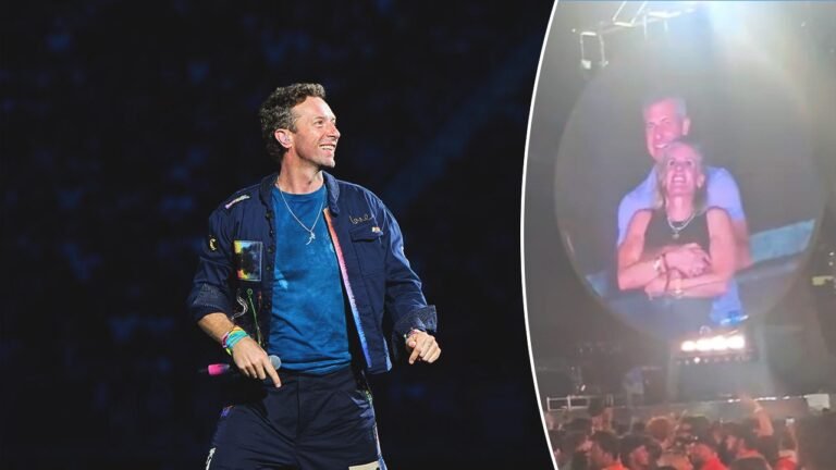Coldplay's Chris Martin has warning for concertgoers during first performance after Kiss Cam controversy