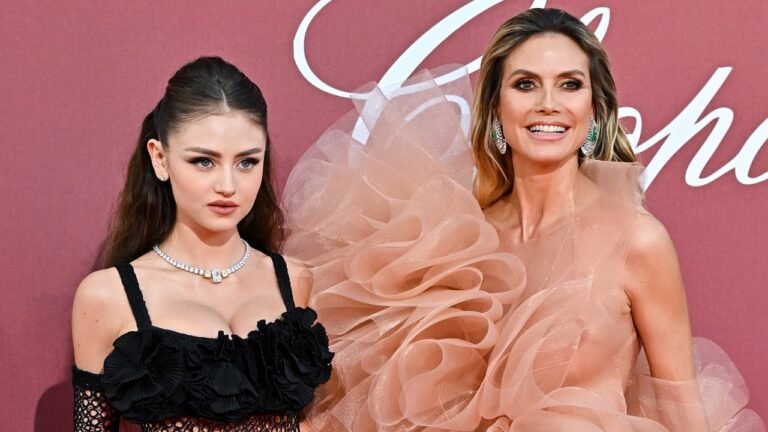 Heidi Klum hits back at backlash over risqué lingerie campaign with daughter