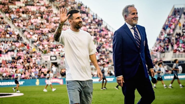 Inter Miami owner rips MLS over decision to suspend star Lionel Messi: 'That's not right'