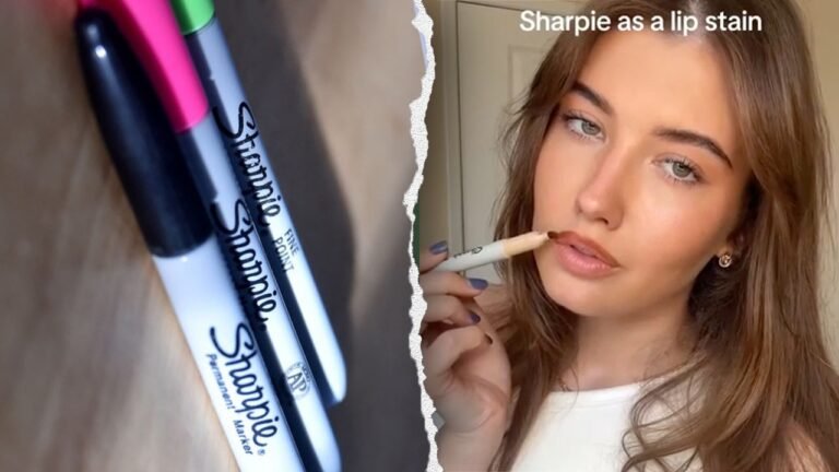 Sharpie lip-liner trend goes viral as doctors warn of potential dangers