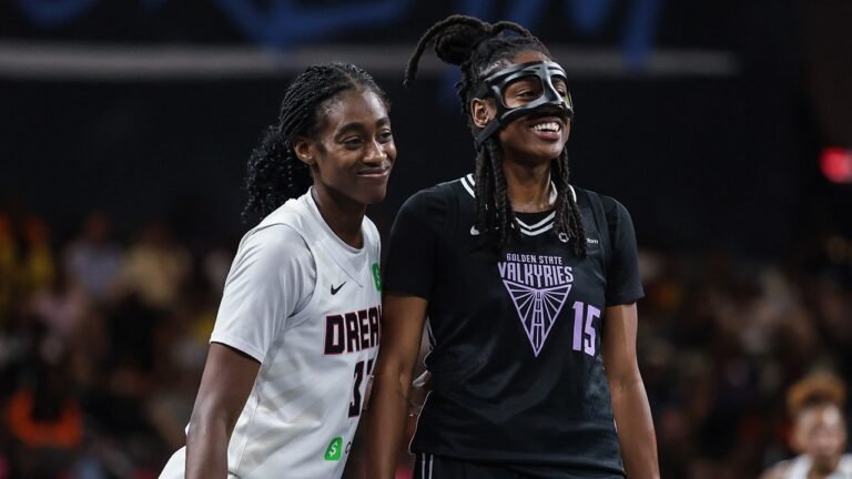 WNBA game interrupted as bizarre object flies onto court