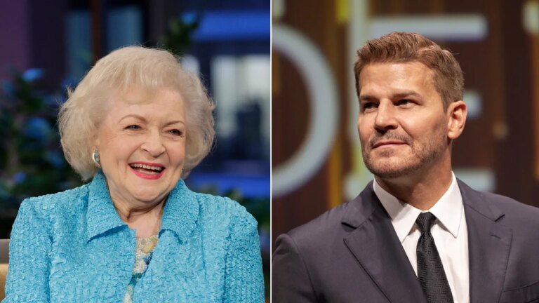 Betty White’s unforgettable explicit first words to David Boreanaz on the 'Bones' set