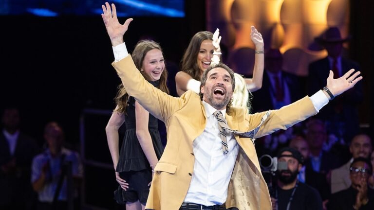 Brand new NFL Hall of Famer has wardrobe malfunction doing signature sack celebration