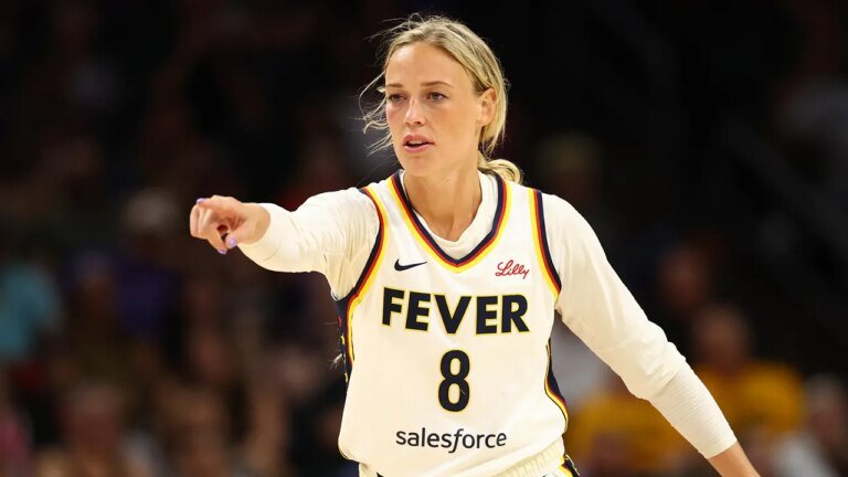 Fever star Sophie Cunningham hit with third WNBA fine after Paige Bueckers comment on her podcast
