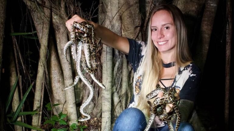 Florida woman wins annual python challenge with record snake haul