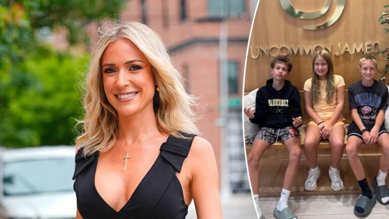 Kristin Cavallari admits her 9-year-old and 11-year-old kids still sleep in her bed weekly