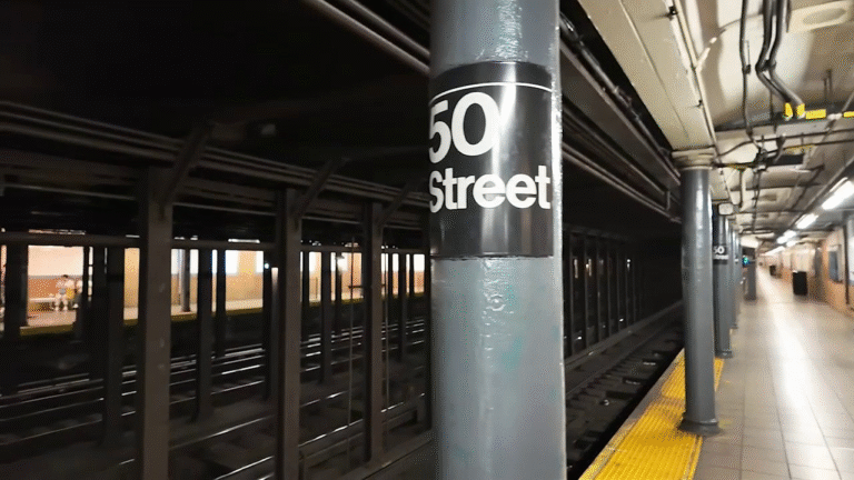Man pushed onto train tracks at Midtown subway station in New York City, police say