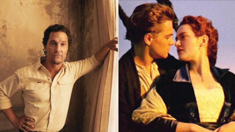 Matthew McConaughey lost out on 'Titanic' lead role after refusing director's request: book