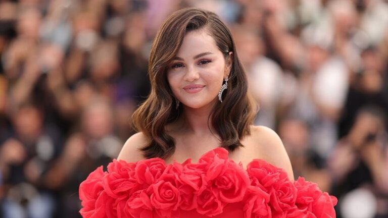 Selena Gomez wears nothing but satin lingerie in sultry selfie