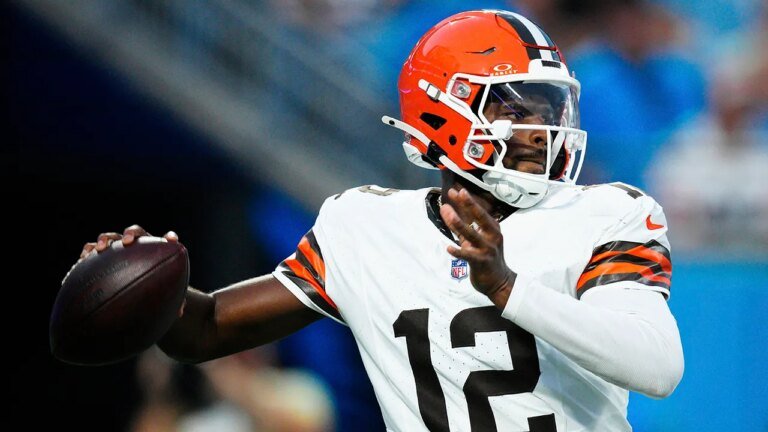 Shedeur Sanders remains 4th on Browns' unofficial depth chart ahead of Eagles preseason matchup