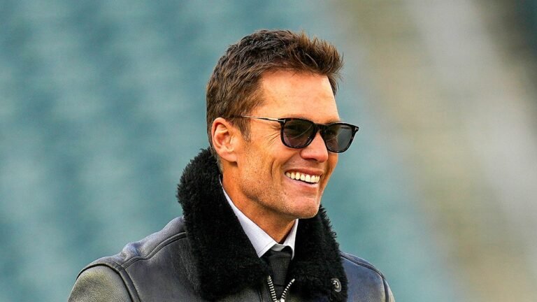 Tom Brady hints at playing football in his 50s after seeing impressive career stats