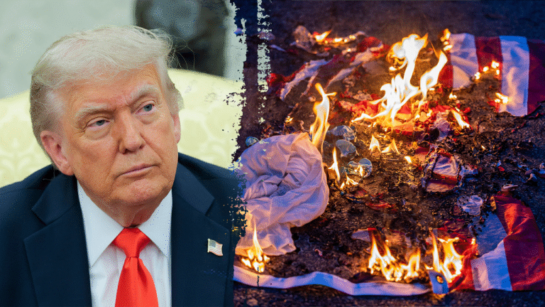 Trump bans flag burning after years of rioting, left-wing desecration: timeline of Old Glory offenders