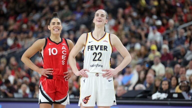 WNBA star Kelsey Plum backtracks on Caitlin Clark jab after backlash: 'I made a bad joke'