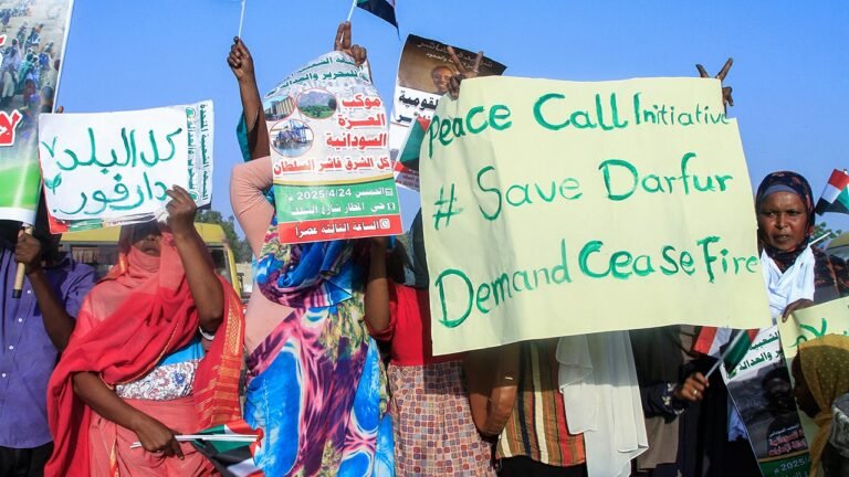 'No means of escape': Sudanese rebels create kill zones around besieged city