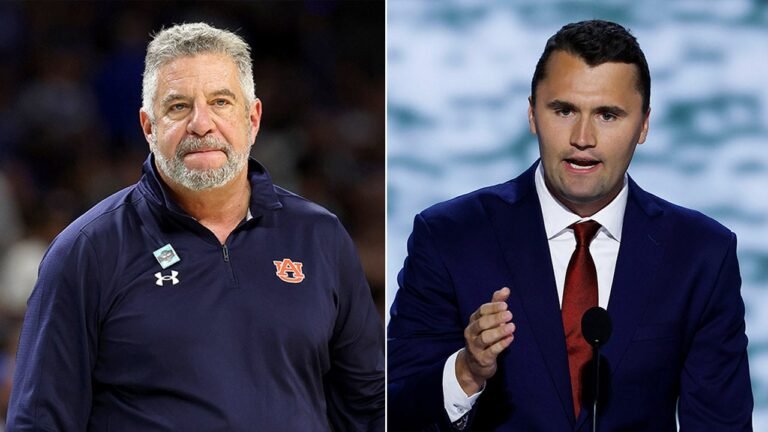 Auburn coach Bruce Pearl says Charlie Kirk was assassinated because 'they couldn't beat him' in tribute