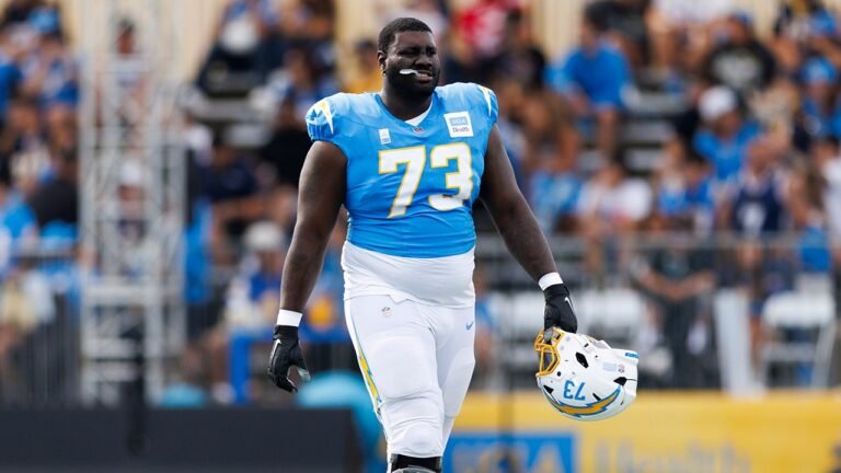 Chargers' Mekhi Becton reveals possible cause of mysterious illness, apparent hospitalization in Brazil