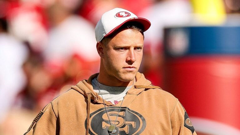 Christian McCaffrey says 'I feel great' despite calf injury casting doubt over 49ers season opener