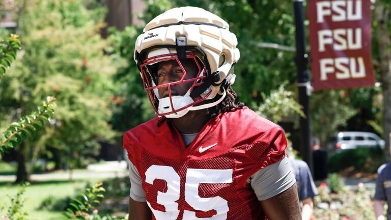 Florida State honors Ethan Pritchard, who was shot in head, during game vs East Texas A&M