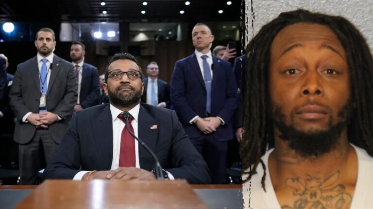 Kash Patel, FBI hit train stabbing suspect with federal charge in commuter's on-camera attack