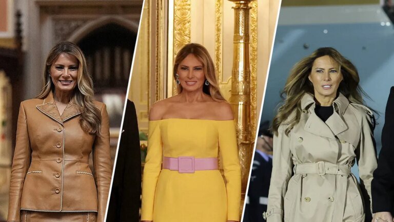 Melania Trump turns heads with luxury fashion choices during two-day England state visit