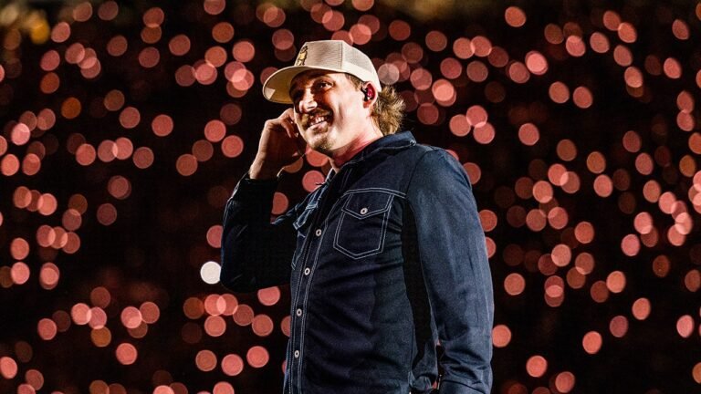 Morgan Wallen accidentally hits baseball legend's wife with bat during concert entrance