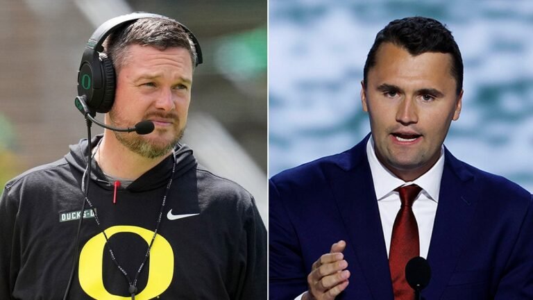 Oregon coach delivers powerful message about unity following assassination of Charlie Kirk, a Ducks fan