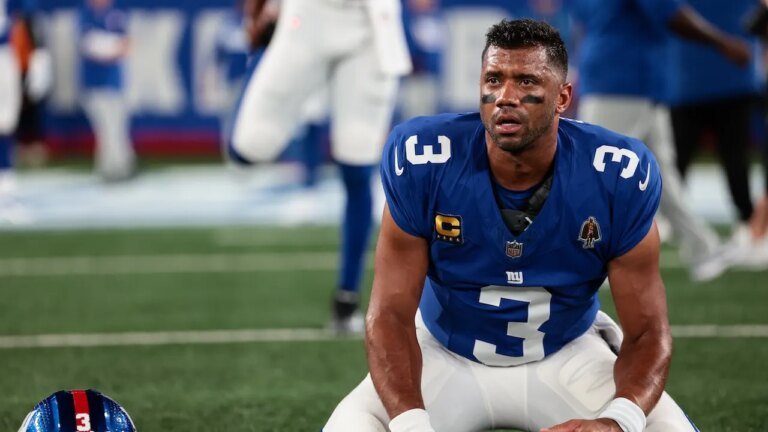 Russell Wilson opens up on Giants' team Bible studies as fellow Christian Jaxson Dart takes over QB duties