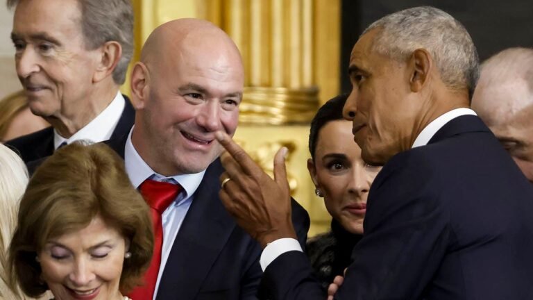 UFC's Dana White reveals details about Obama conversation at Trump's inauguration