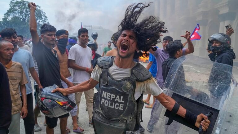 Violent Gen Z protests spiral with at least 19 killed in Nepal; video shows parliament building ablaze