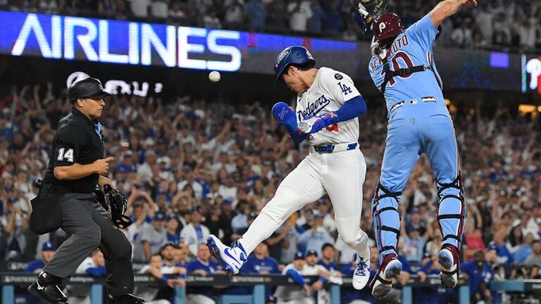 Dodgers advance to NLCS after epic Game 4 thriller against Phillies