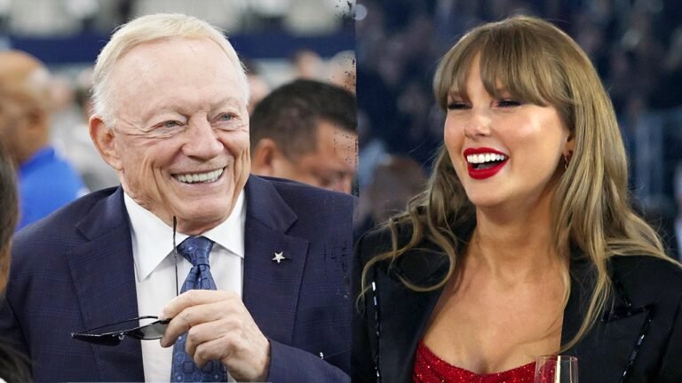 Jerry Jones claims he's Taylor Swift's biggest fan ahead of Cowboys-Chiefs Thanksgiving game