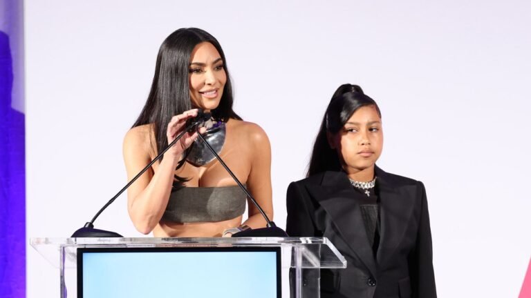Kim Kardashian hits back at parenting police after 12-year-old daughter's fashion sparks criticism