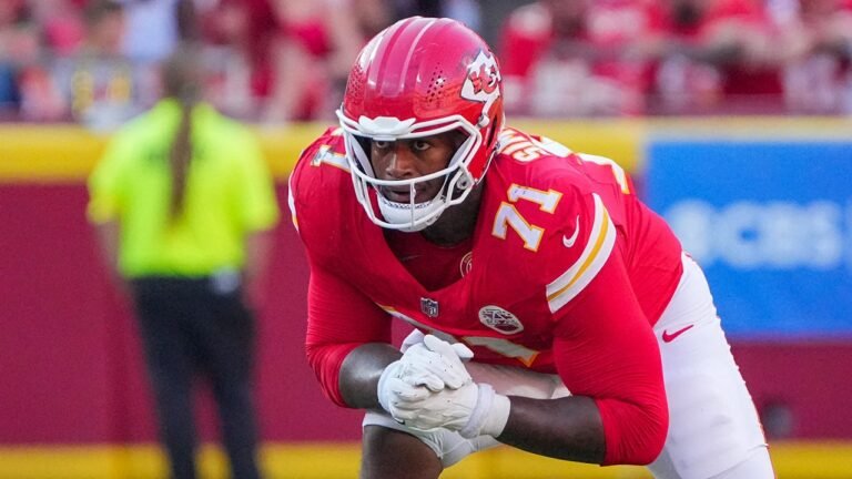 Mystery grows as Chiefs brass avoid commenting on rookie lineman's absence