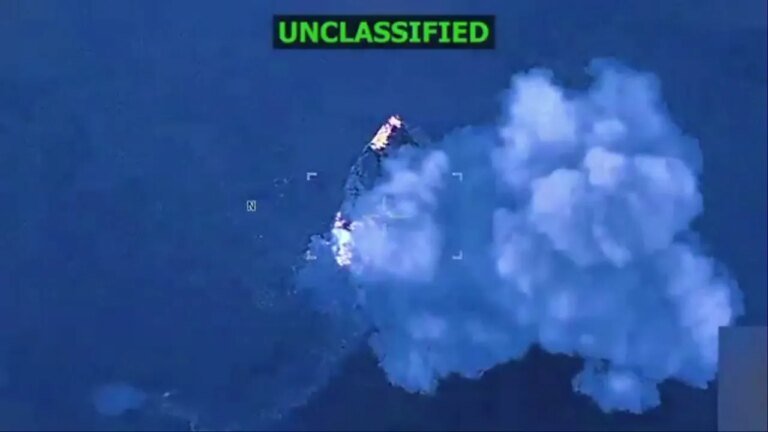 US carries out 8th strike on alleged drug vessel, this time in Eastern Pacific, Hegseth says