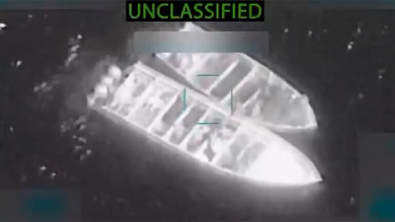 US kills 14 alleged drug traffickers in strikes on 4 boats in Eastern Pacific, Hegseth announces