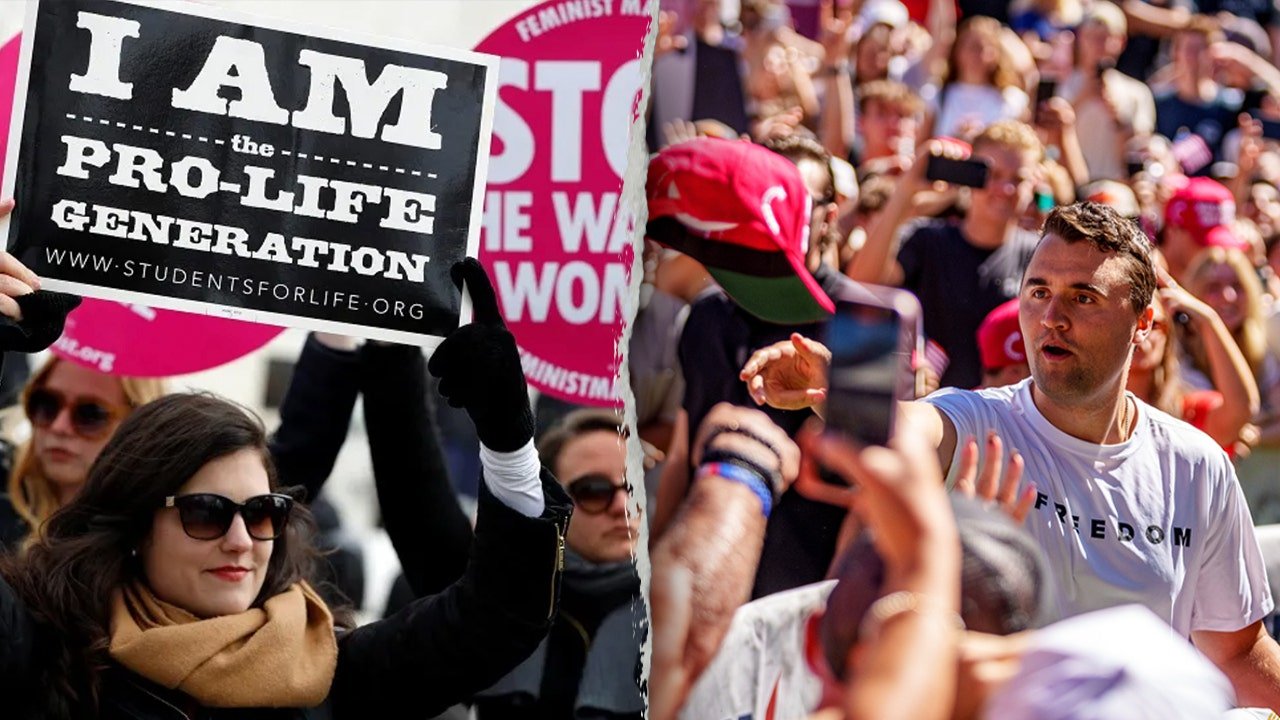 Opponents of Maine campus pro-life group invoke Charlie Kirk in social media threat : 'gotta be careful'