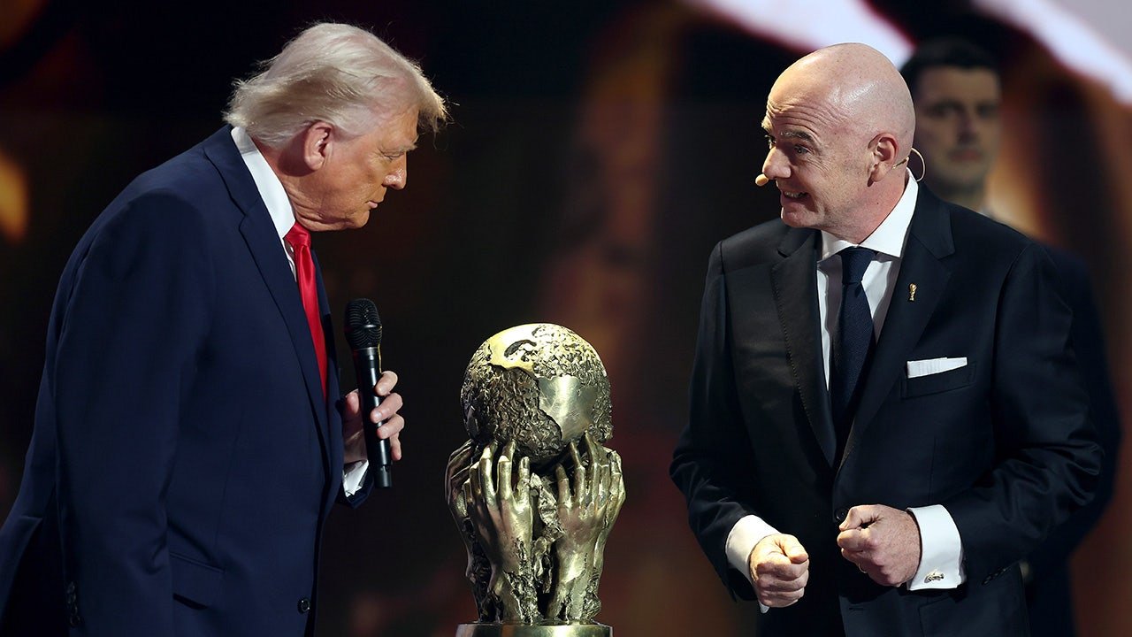 Trump awarded first-ever FIFA Peace Prize at World Cup final draw