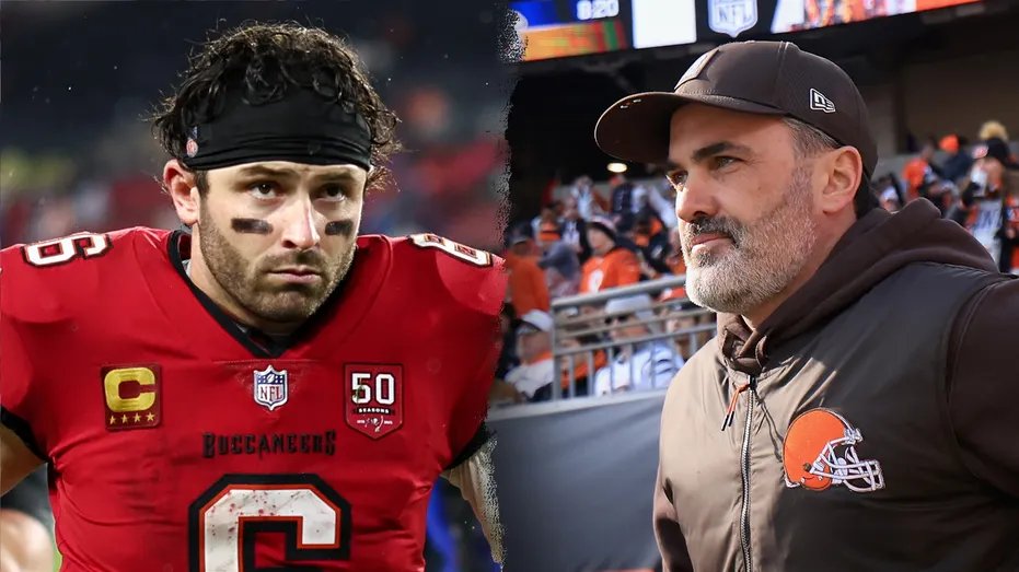 Baker Mayfield welcomes ex-Browns coach Kevin Stefanski to NFC South with pointed message about Browns exit