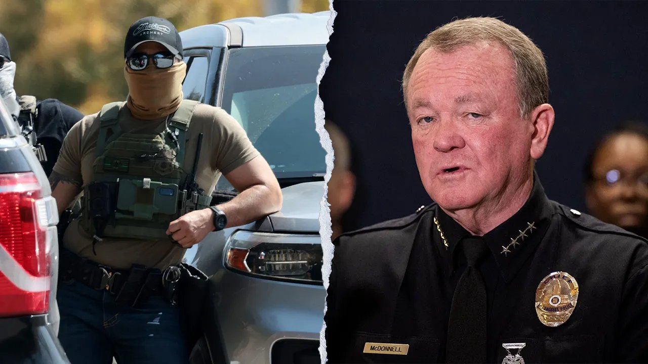 LAPD chief defies Newsom's mask ban for federal immigration agents citing safety concerns