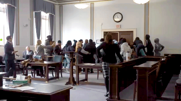 Ohio courtroom devolves into chaos after sentencing in death of teen