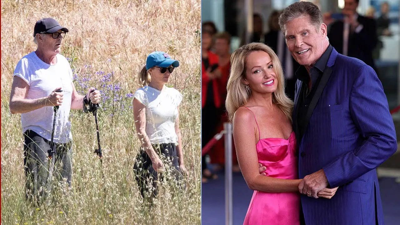 'Baywatch' legend David Hasselhoff spotted on hike with younger wife after sun-soaked Mexican vacation