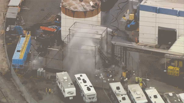 California officials warn massive chemical tank will likely spill thousands of gallons or 'blow up'