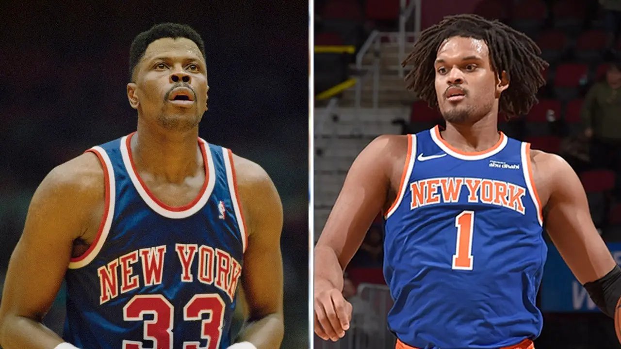 Mayor's Office hangs Ewing's retired number for Knicks player who barely saw court at NBA Finals parade