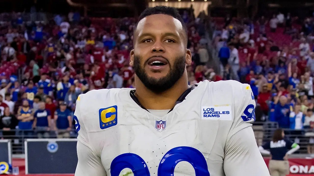 NFL great Aaron Donald may come out of retirement to join Myles Garrett on Rams' defense, ex-teammate says