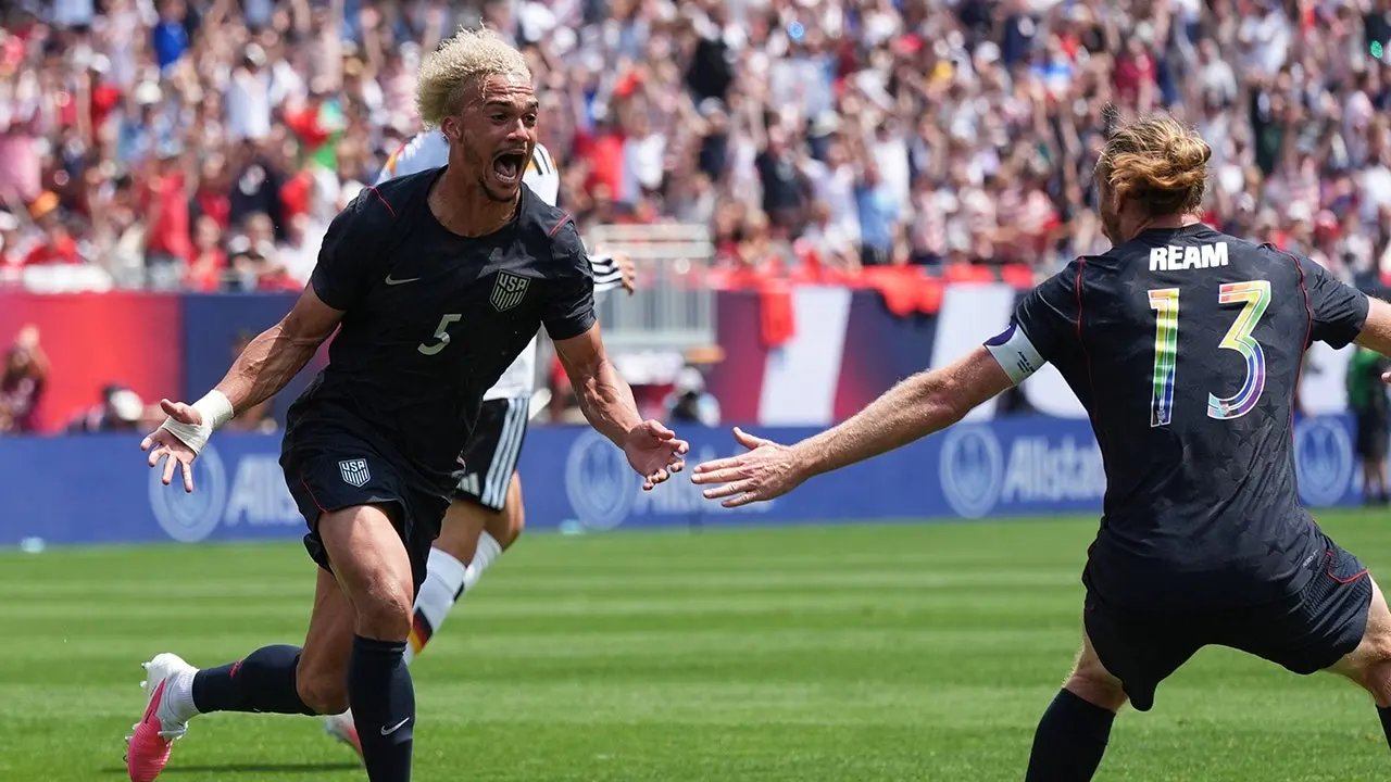 US soccer star's 'sick' goal lifts team's spirits in loss to Germany ahead of World Cup