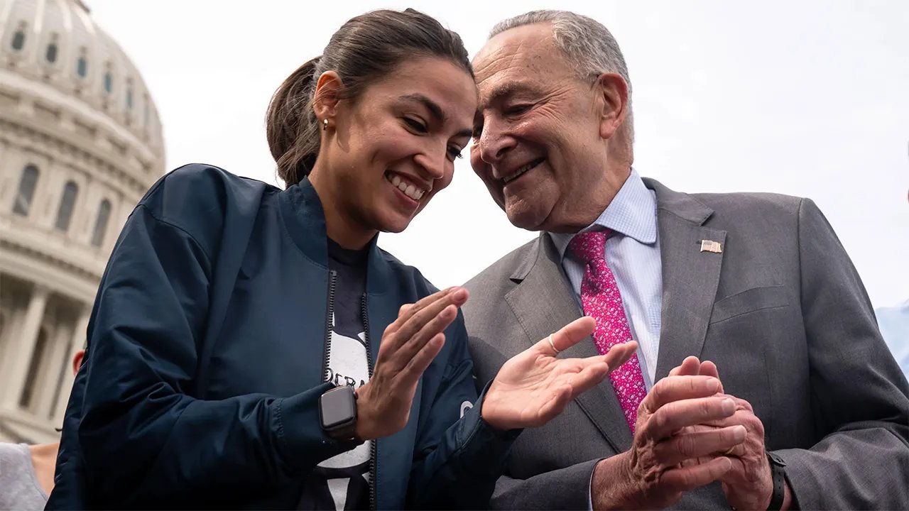 AOC gives major hint about 2028 as Democrat civil war looms