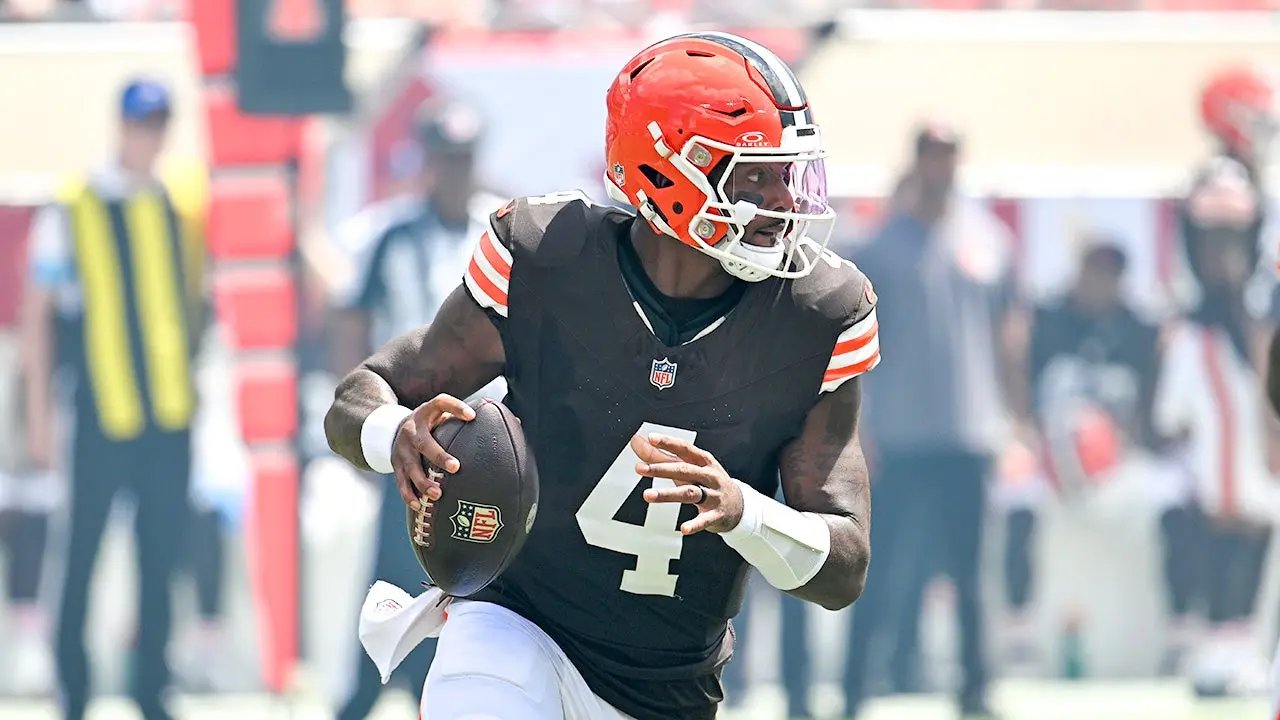 Browns' Deshaun Watson may have silenced doubters after outlasting Baker Mayfield and 2-hour weather delay