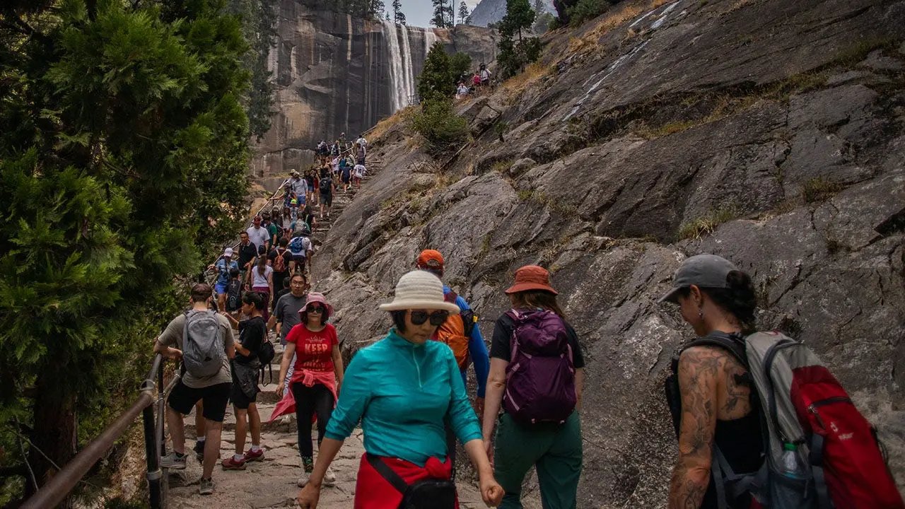California college wrestling star Ryan George dies after 400-foot fall hiking in Yosemite
