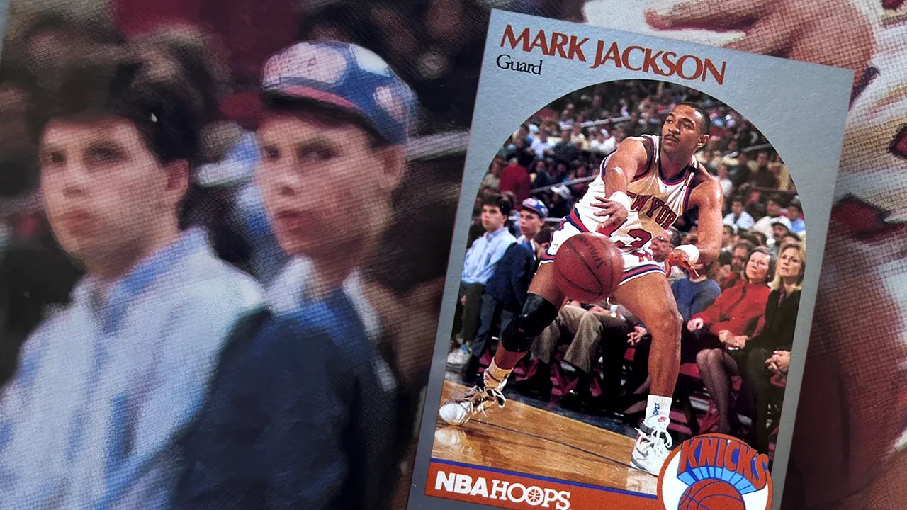 Darren Rovell shows off one his favorite Knicks memorabilia items, which includes notorious Menendez brothers